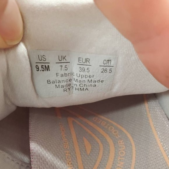 Ryka Womens Rythma Walking Shoes Gray Low Top Fabric Lace Up Arch Support 9.5M - Picture 9 of 10